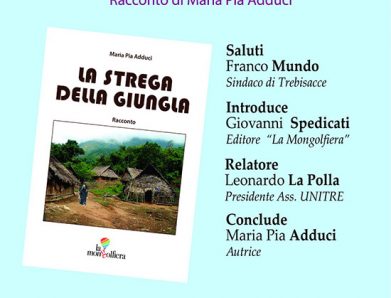 Presentazione del libro LA STREGA DELLA GIUNGLA di Maria Pia Adduci